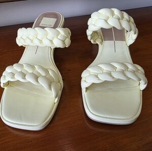 Dolce Vita Braided Block Heel Sandals NWT